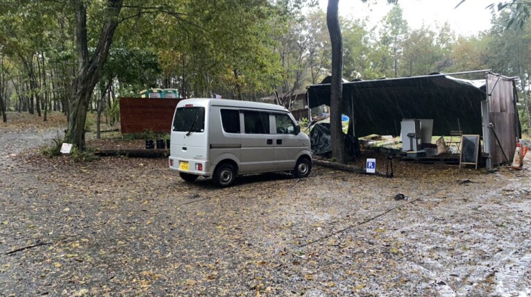 受付駐車場